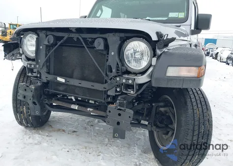 2021 Jeep Wrangler Unlimited Sport S 4X4 z USA, uszkodzony, nr VIN 1C4HJXDM1MW546749